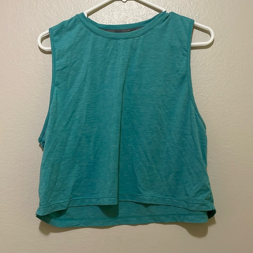 Baleaf athletic crop T-shirt